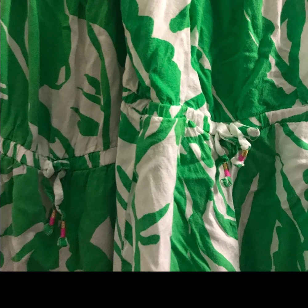 lilly pulitzer for target green boom boom romper - Picture 4 of 6